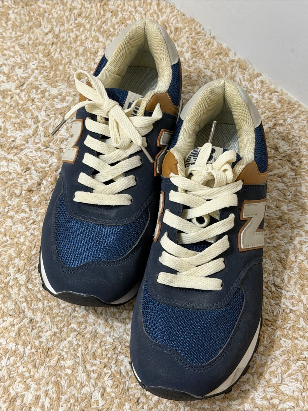NEW BALANCE 574 'Natural Indigo Workwear” NWOB -8.5